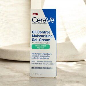 CeraVe Oil Control Moisturizing Gel-Cream, Face Moisturizer 3 oz